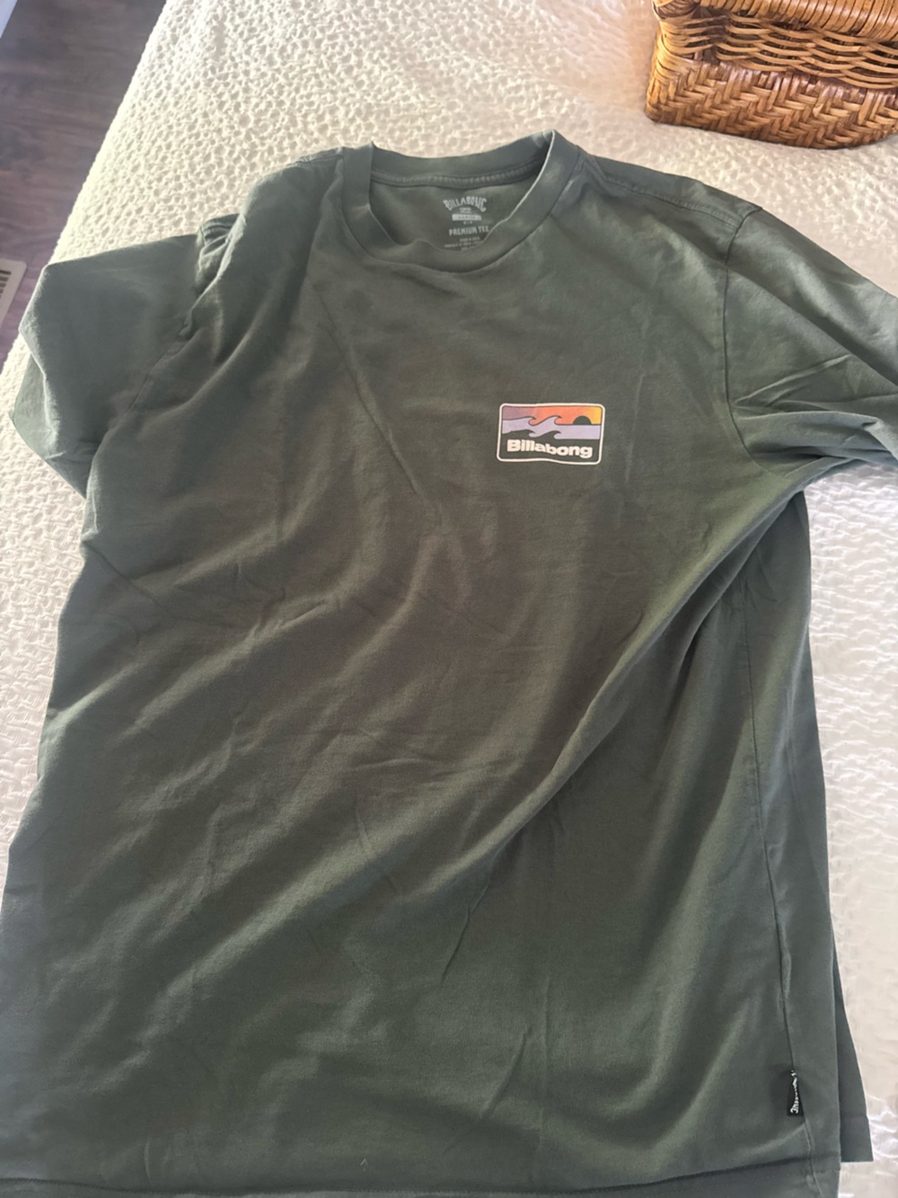 Billabong Short Sleeve Tee with Sunset Logo